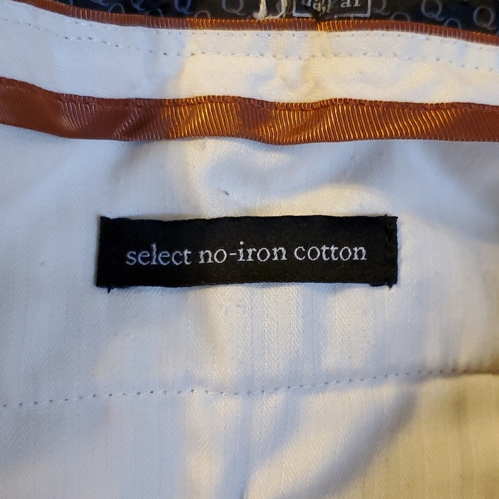 Haggar men's 100% cotton khakis 38X28 - Picture 6 of 10
